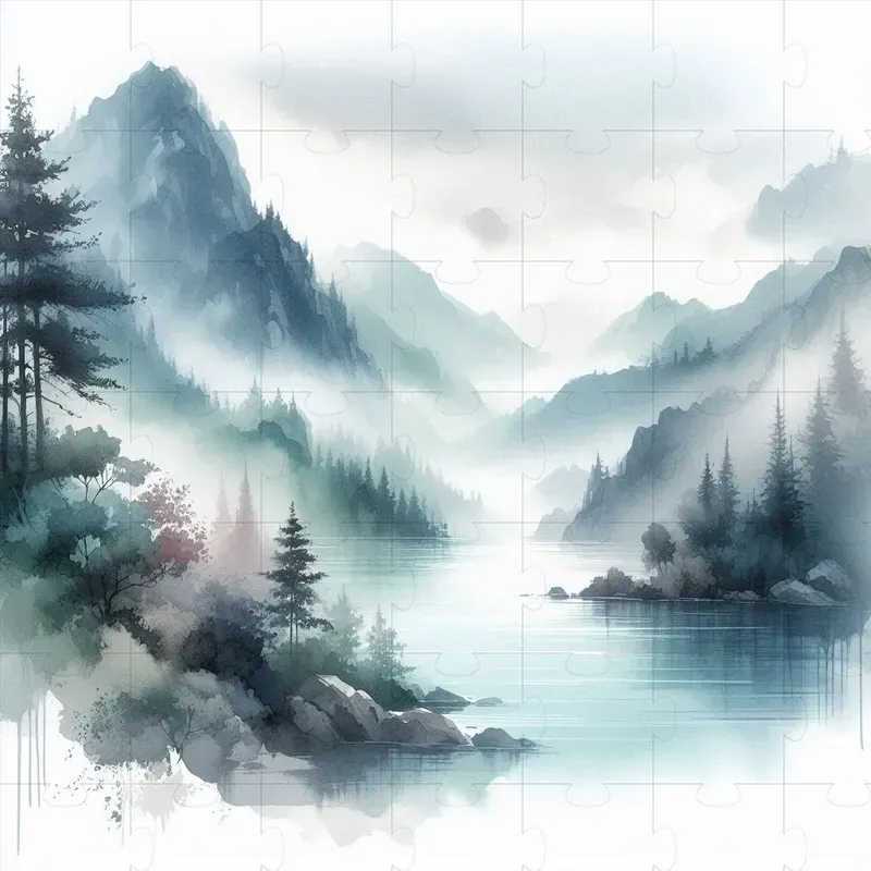 Ethereal Watercolor Art