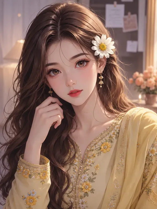 Dreamy Anime Beauty Portraits