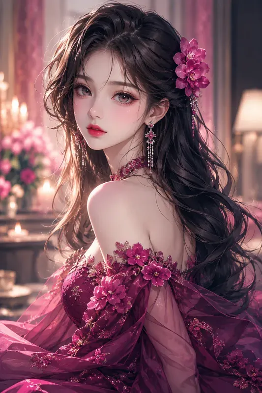 Dreamy Anime Beauty Portraits