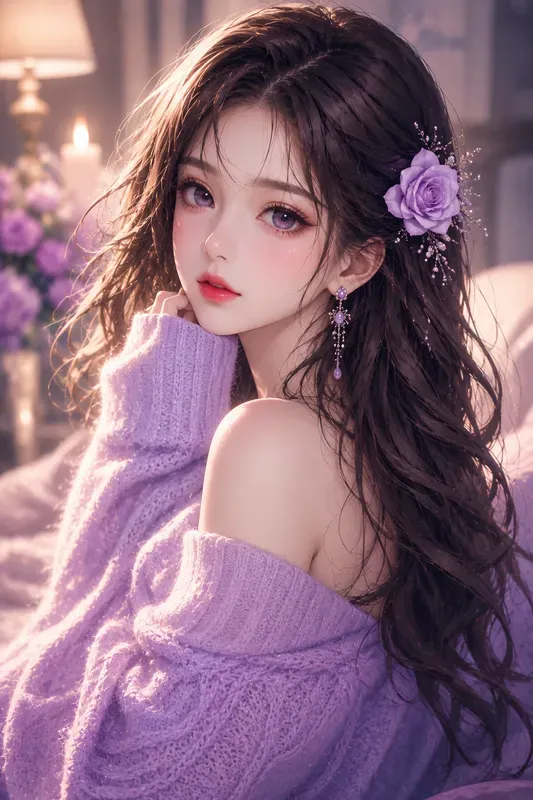 Dreamy Anime Beauty Portraits