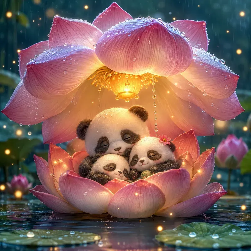 Whimsical Nature Shelter Mascot Dreams