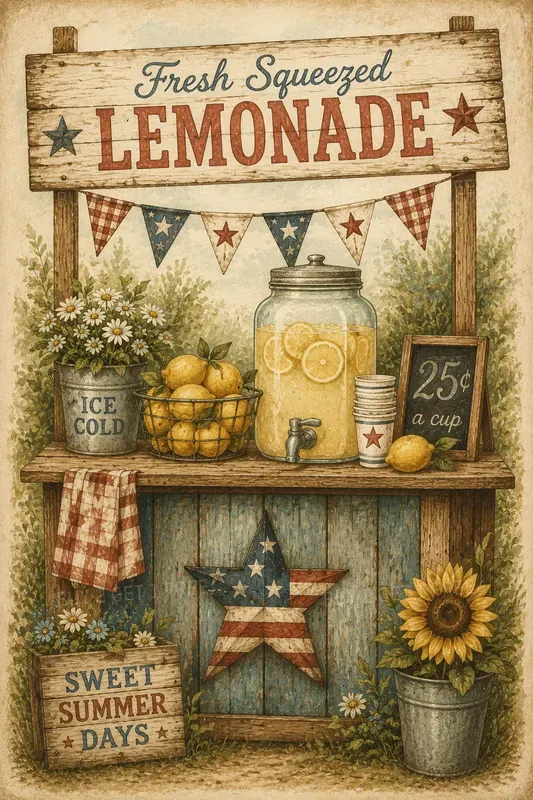 Heartfelt Americana Junk Journals