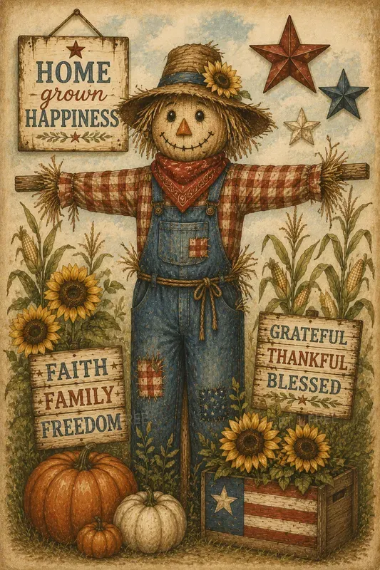 Heartfelt Americana Junk Journals