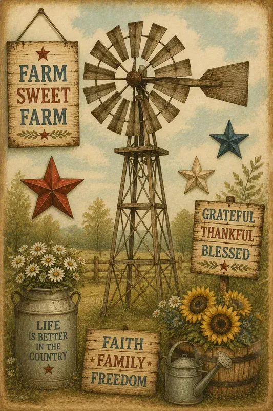 Heartfelt Americana Junk Journals