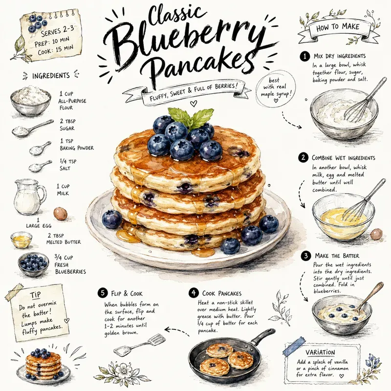 Handwritten Illustrated Recipe Posters