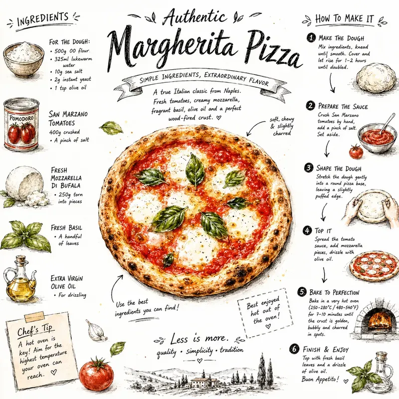 Handwritten Illustrated Recipe Posters