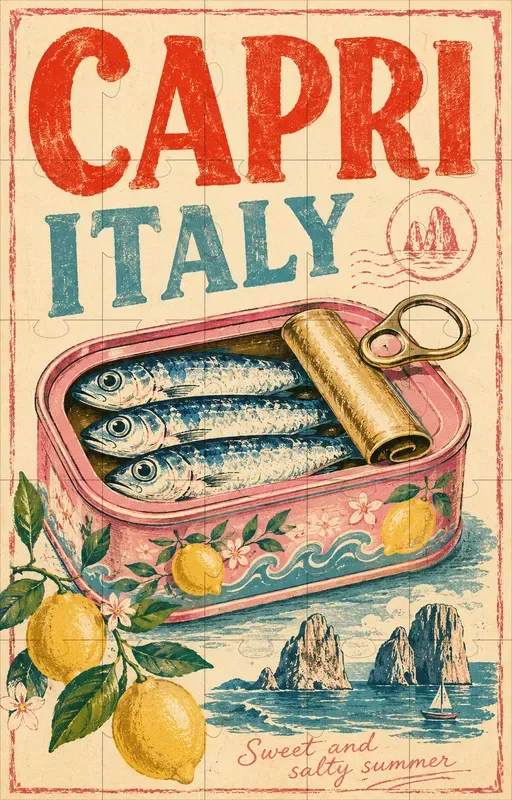 Vintage Italian Souvenir Posters