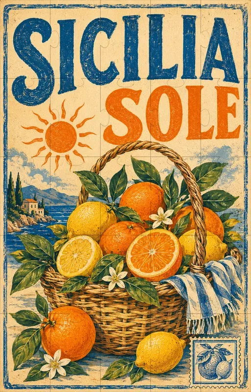 Vintage Italian Souvenir Posters