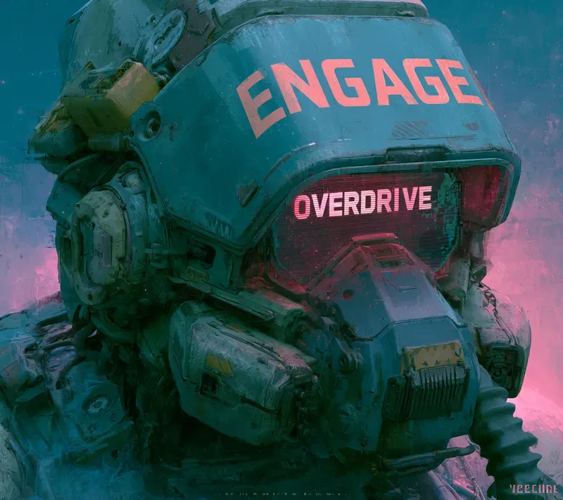 Cyberpunk Glitch Visions