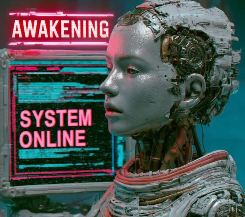 Cyberpunk Glitch Visions