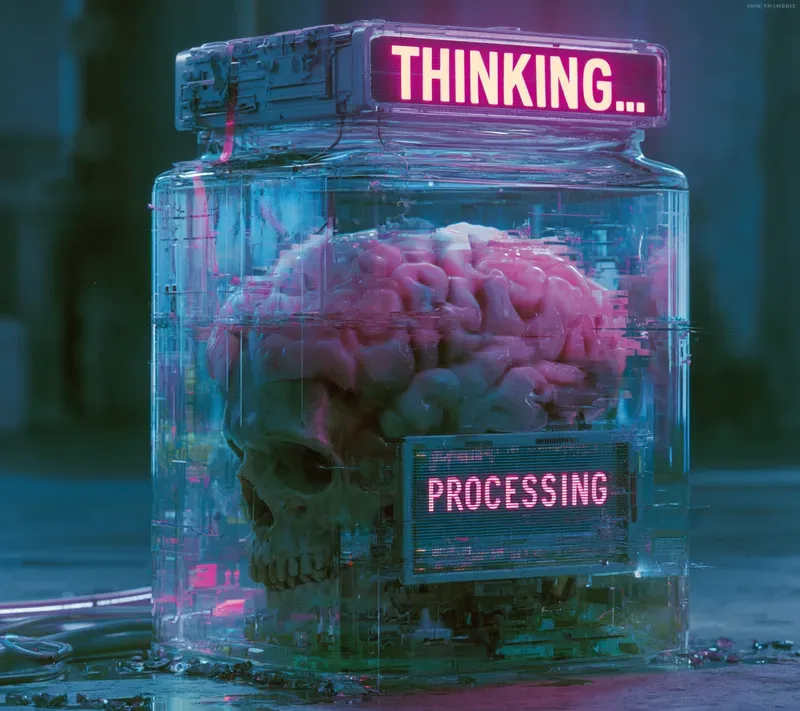 Cyberpunk Glitch Visions