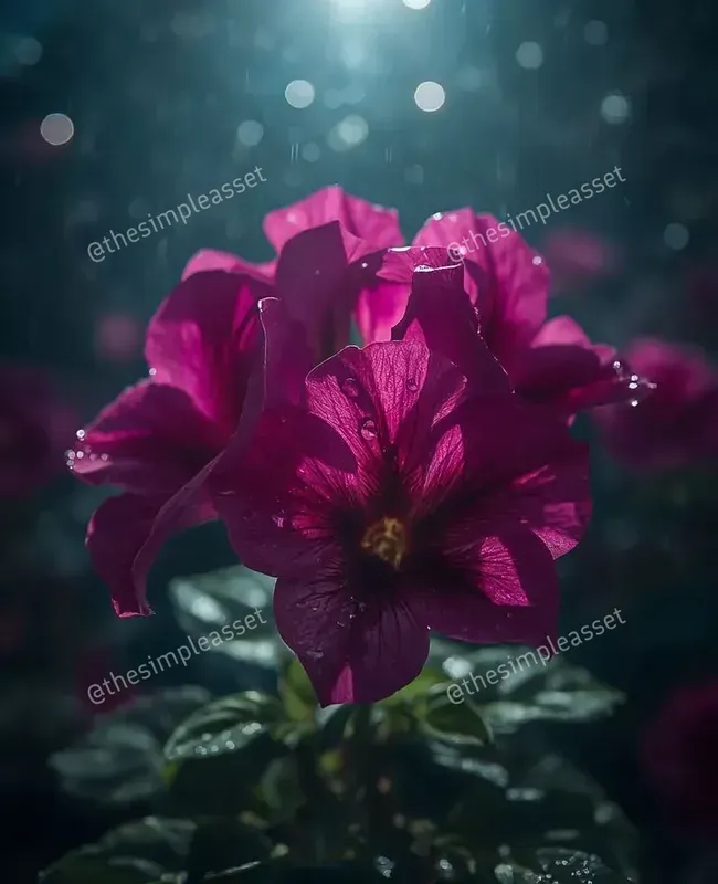 Cinematic Floral Macro Photography