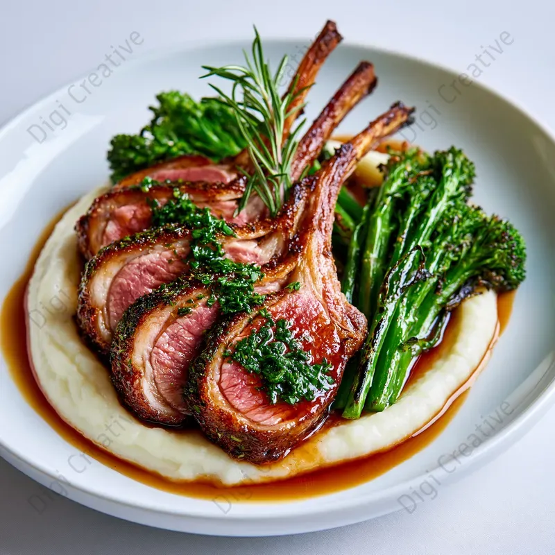 Topdown Refined Food Photography