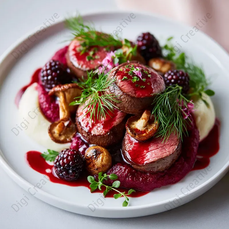 Topdown Refined Food Photography