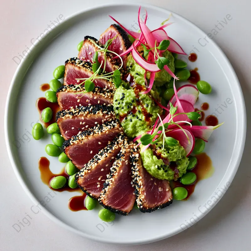 Topdown Refined Food Photography