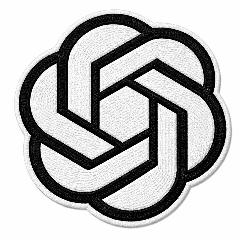 Realistic Embroidered Logo Patches
