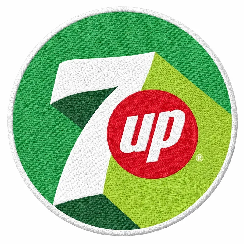 Realistic Embroidered Logo Patches