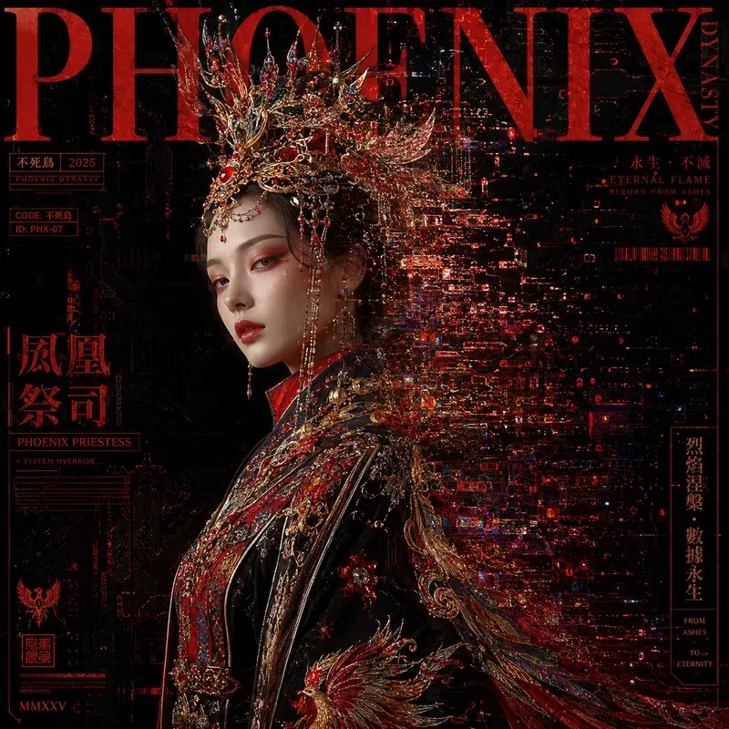 Glitched Dynasty Posters