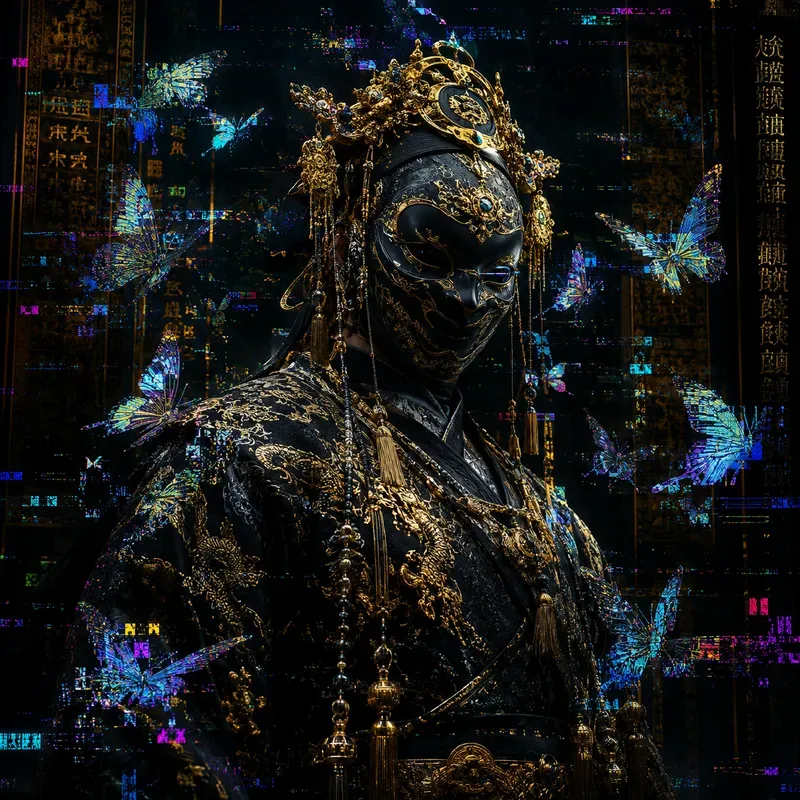 Glitched Dynasty Posters