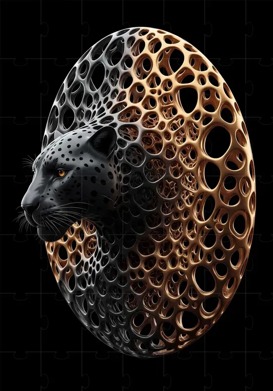 Futuristic Sculptural Portraits