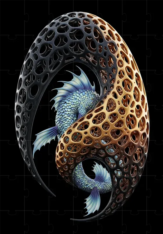 Futuristic Sculptural Portraits