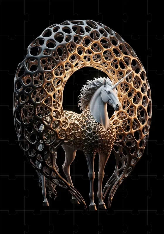 Futuristic Sculptural Portraits