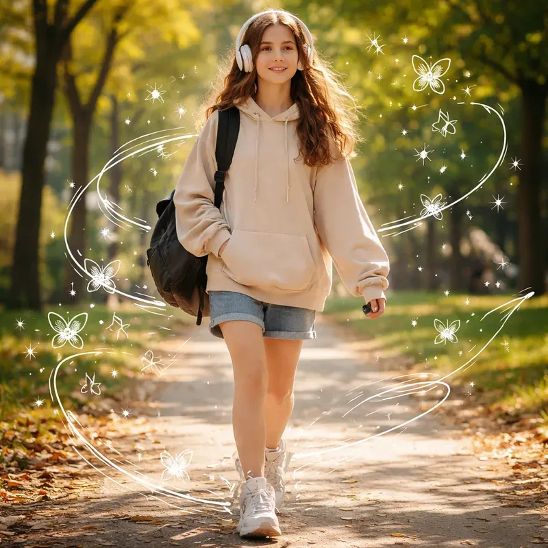 Sketch Overlay Street Style