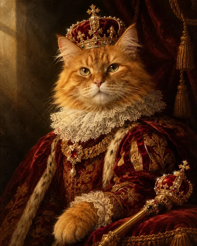 Royal Renaissance Pet Portraits