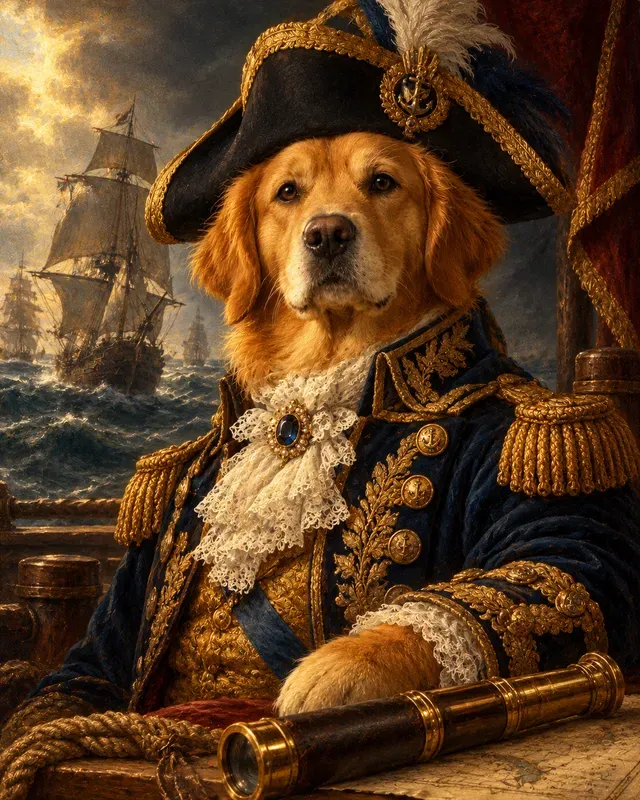 Royal Renaissance Pet Portraits