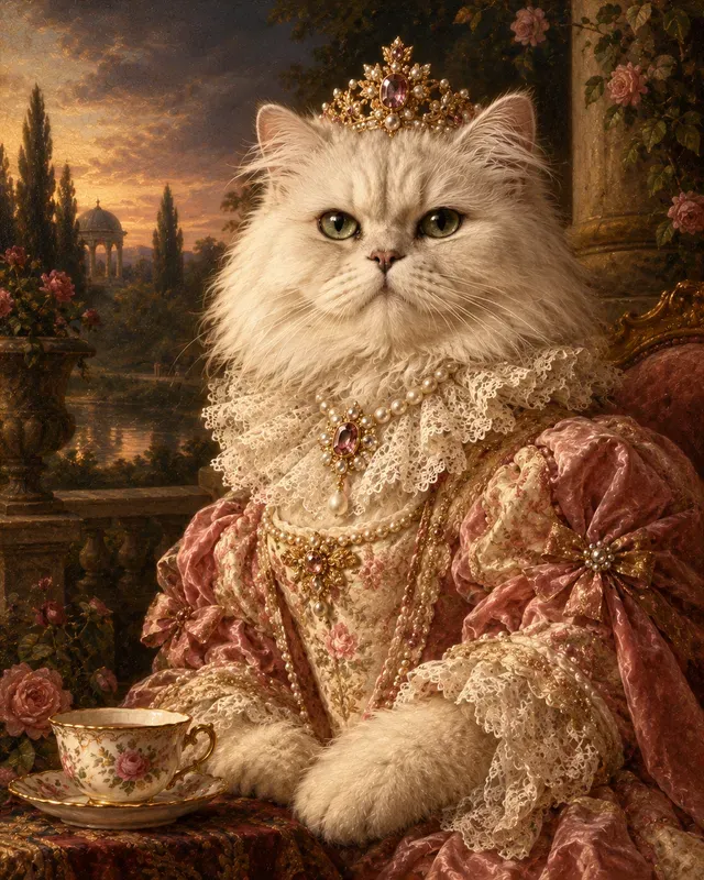 Royal Renaissance Pet Portraits