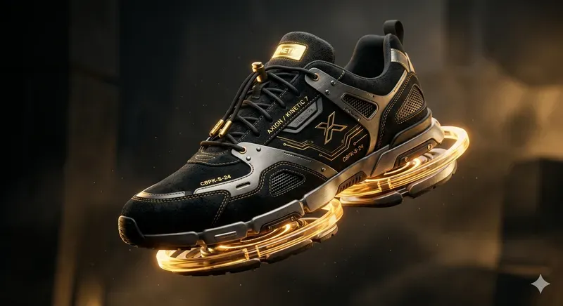 Cinematic Cyberpunk Sneaker Designs