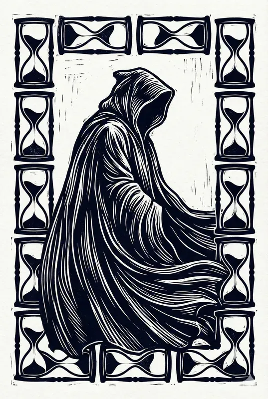 Gothic Fantasy Woodcut Illustration Cards