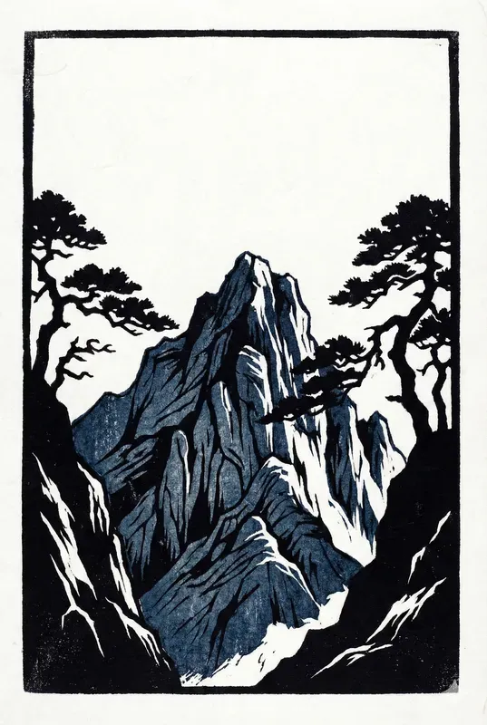 Gothic Fantasy Woodcut Illustration Cards