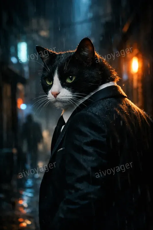 Animal Spy Portrait Generator