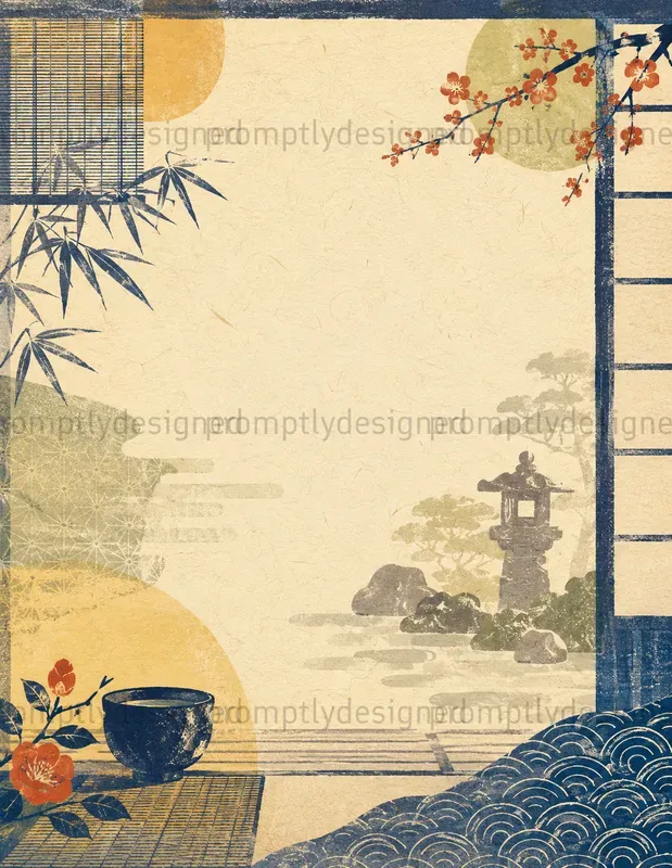 Japanese Print Backgrounds