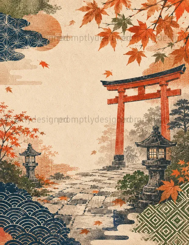 Japanese Print Backgrounds