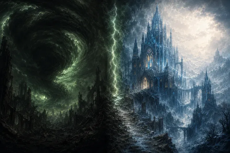Romantasy Full Cover Wrap Gothic Storms