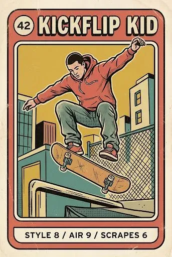 Trading Card Makers For Any Subject