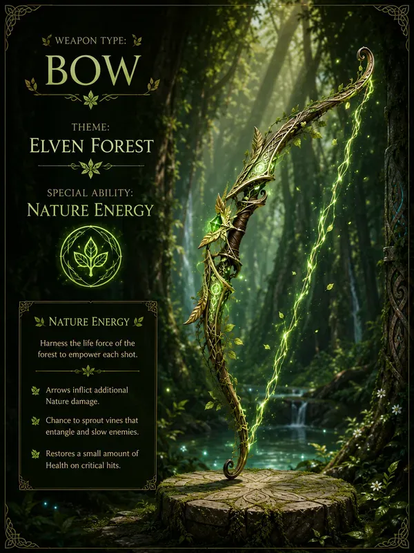 Fantasy Weapon Blueprint Generator