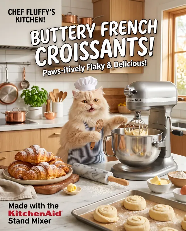 Funny Animal Chef Ads