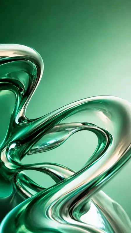 3D Instagram Carousel Chrome Backgrounds