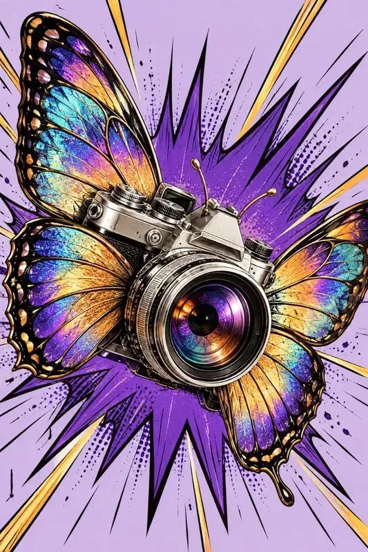 Neon Cassette Pop Art Explosions