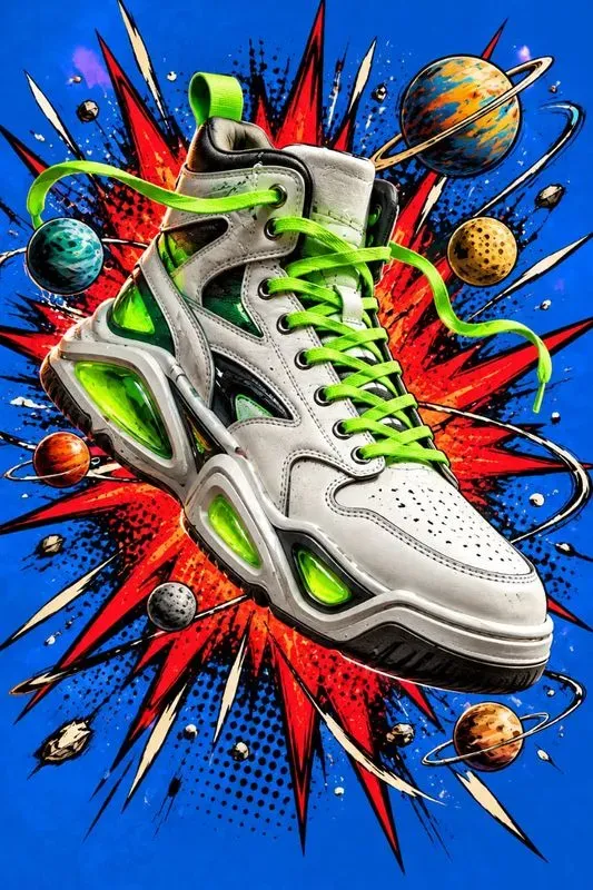 Neon Cassette Pop Art Explosions