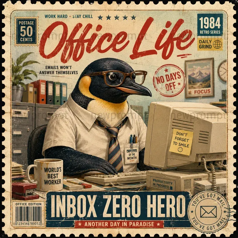 Retro Office Stamp Collections