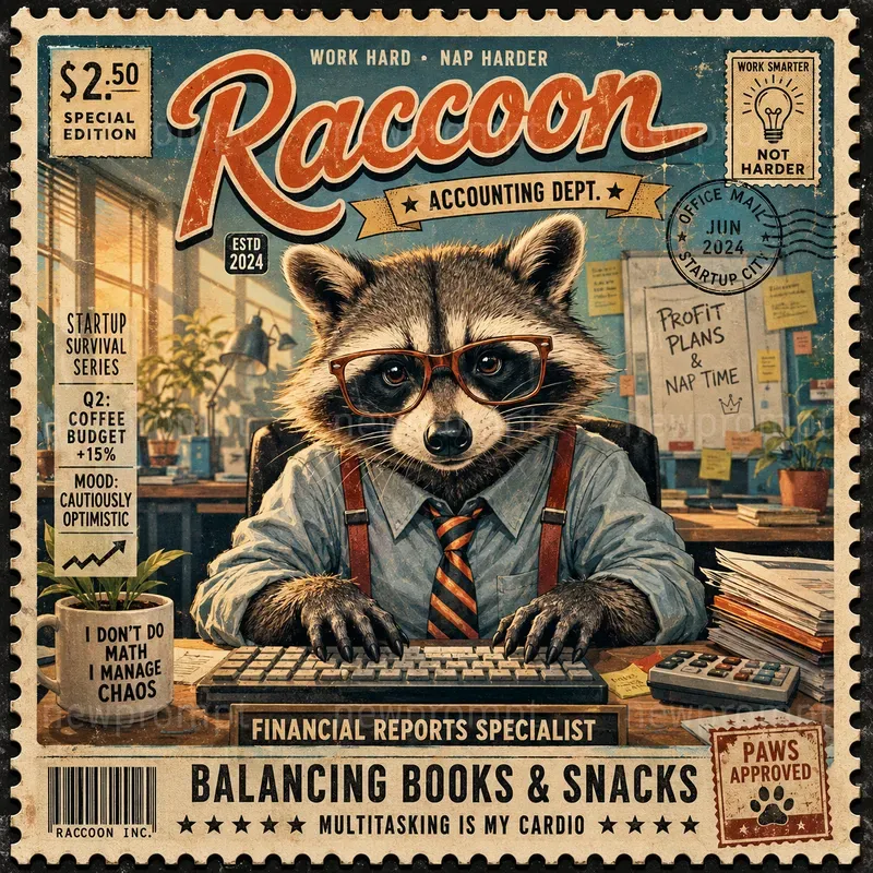 Retro Office Stamp Collections