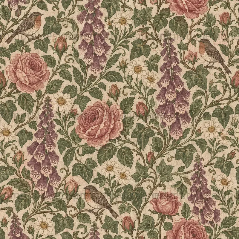 Vintage Botanical Patterns