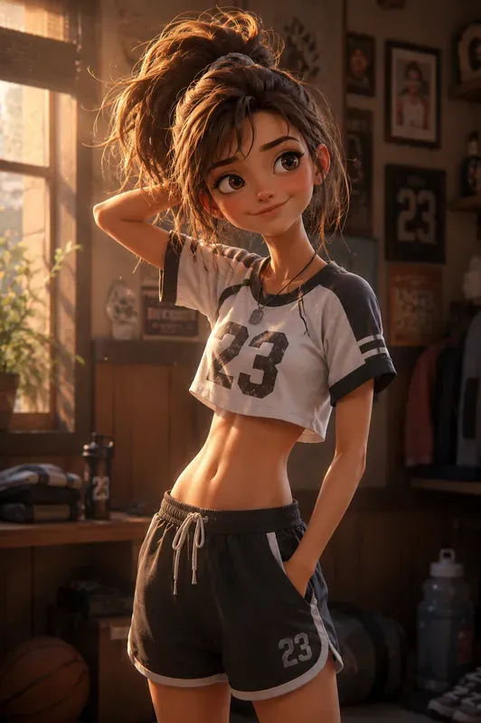 Stylized Cinematic 3D Girl Characters