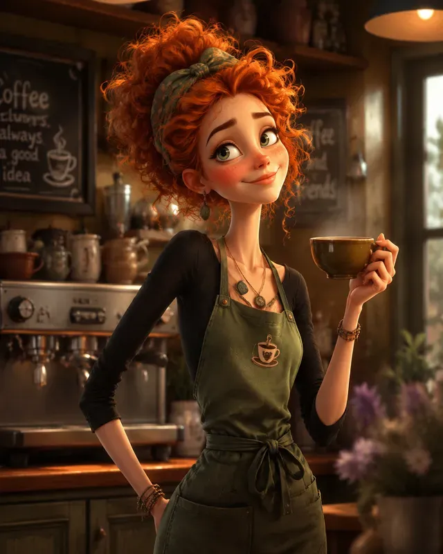 Stylized Cinematic 3D Girl Characters