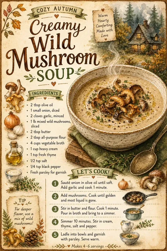 Fall Soup Recipe Cards