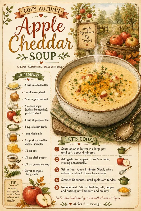 Fall Soup Recipe Cards